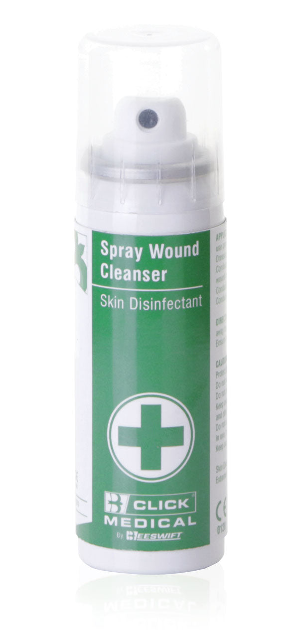 Click Medical 70ml wound cleanser skin disinfectant