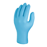 Skytec Utah Blue Nitrile Disposable Gloves Chemical Resistant Food Safe
