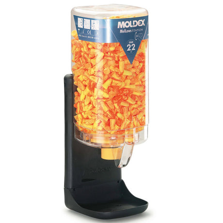 Moldex Mellows Large 500 Pairs Earplugs Dispenser SNR 22 dB