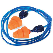 QED Tri-Flange Reusable Corded Ear Plugs SNR 34