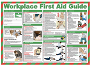 Workplace First Aid 59 x 42cm Laminated Safety Poster