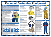 Personal Protective Equipment 59 x 42cm Laminated Safety Poster
