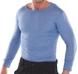 Thermal Vest Long Sleeve Polyester Viscose Base Layer