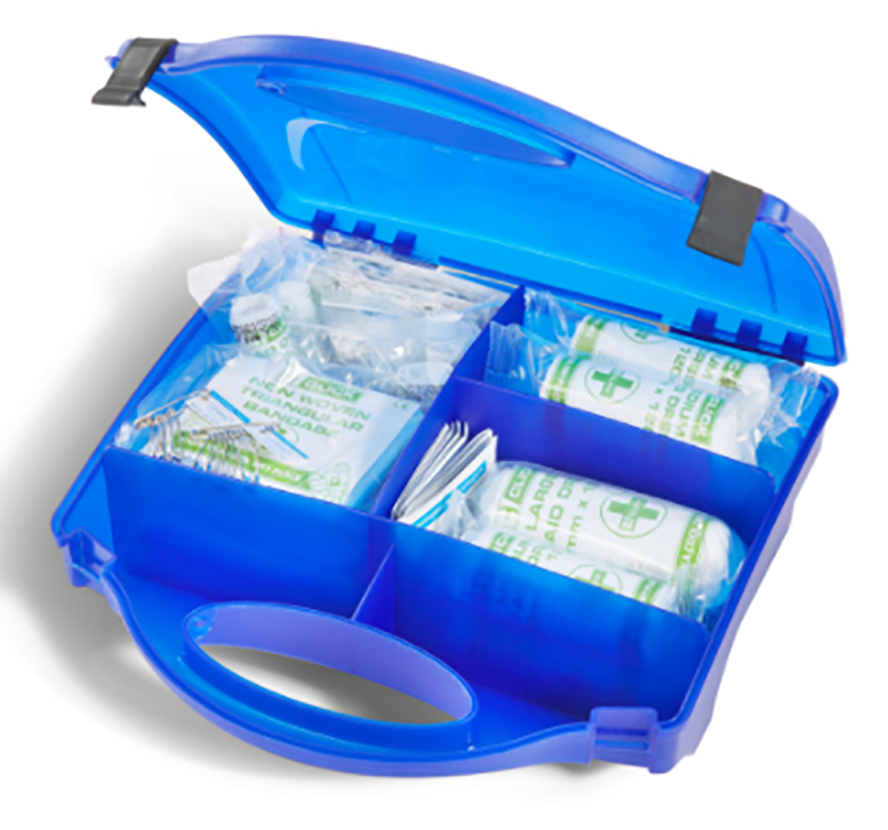 Kitchen Catering First Aid Kit 11-20 Person Blue Detectable