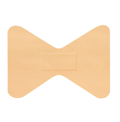 Beeswift Hygioplast Fabric Fingertip Plasters Zinc Oxide Adhesive Box 50