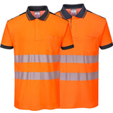 PW3 Hi-Vis Orange Cotton Comfort Polo Shirt