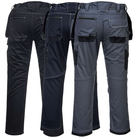 Portwest PW3 T602 Holster Work Trousers Heavyweight 12 Pocket Knee Pad Trousers