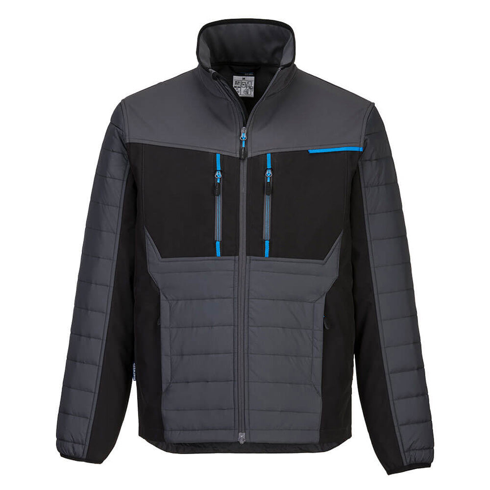 Portwest WX3 Padded Baffle Jacket  Windproof Water Resistant Design
