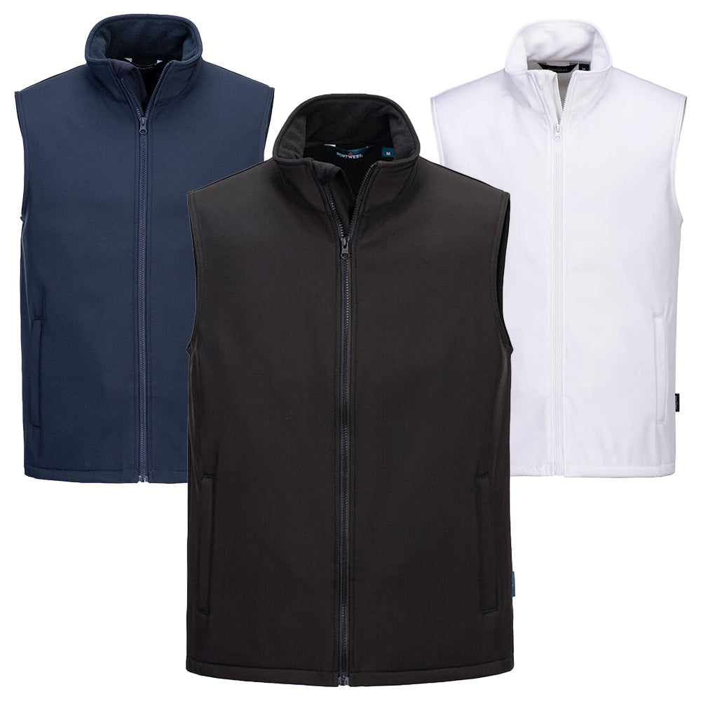 Portwest Bodywarmer Corporate Softshell Gilet For Work