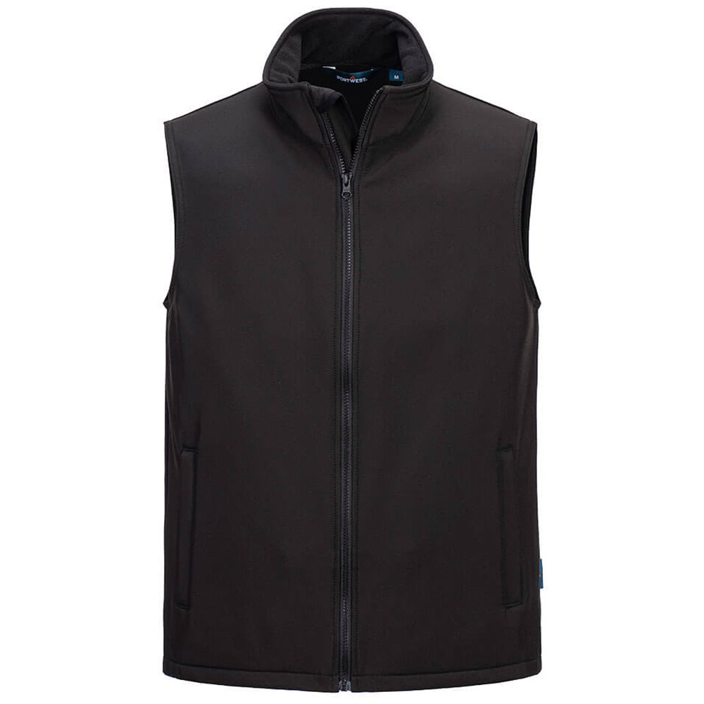 Portwest Softshell Gilet TK22 Water Resistant Body Warmer For Work