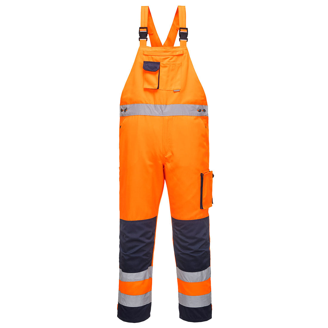 Portwest TX52 Dijon Hi Vis Bib and Brace EN ISO 20471 Class 2
