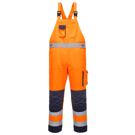 Portwest TX52 Dijon Hi Vis Bib and Brace EN ISO 20471 Class 2