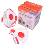 UCi FFP3 Valved Respirator Cupped Disposable Dust Fume Mask