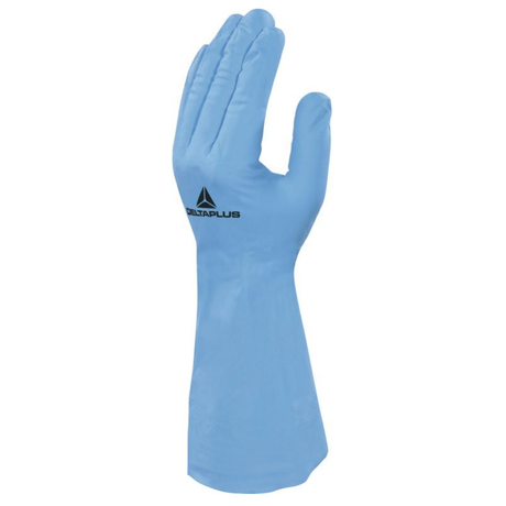 Delta Plus Nitrex VE830 Chemical Protection Gloves Food Safe Nitrile Gauntlet 33cm
