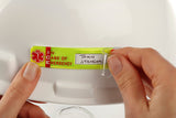 Vital ID Emergency ICE Tag Saturn Yellow Hard Hat ID Badge