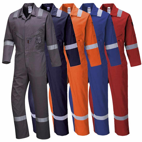 Reflective 8 Pocket Cotton Coverall