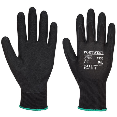 Portwest A335 Grip 15 Nitrile Sandy Glove Lightweight Work Gloves