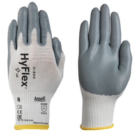 Ansell HyFlex Foam Nitrile Work Gloves Precision Assembly