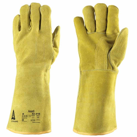 Ansell ActivArmr 43-216 Heavy-Duty Welding Gloves EN 12477 Type A
