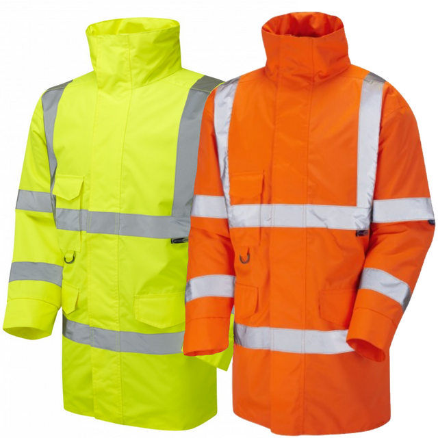 Leo Workwear Tawstock Hi Vis Anorak Class 3 Waterproof
