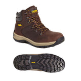 Apache AP315CM Brown Safety Hiker S3 Steel Toe Water-Resistant Work Boot