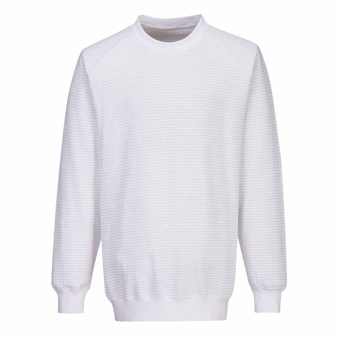Portwest AS24 ESD Sweatshirt Antistatic Carbon Fibre Work Top
