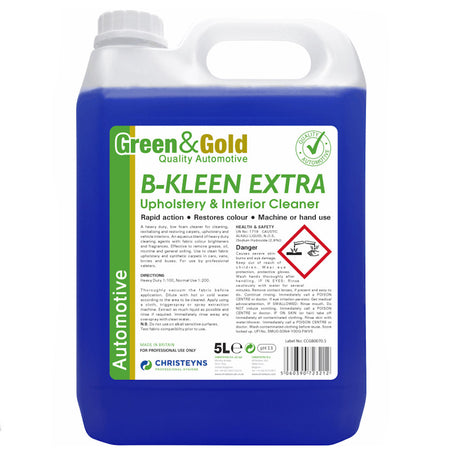 B-Kleen Extra Heavy-Duty Upholstery Cleaner Low Foam Professional Automotive