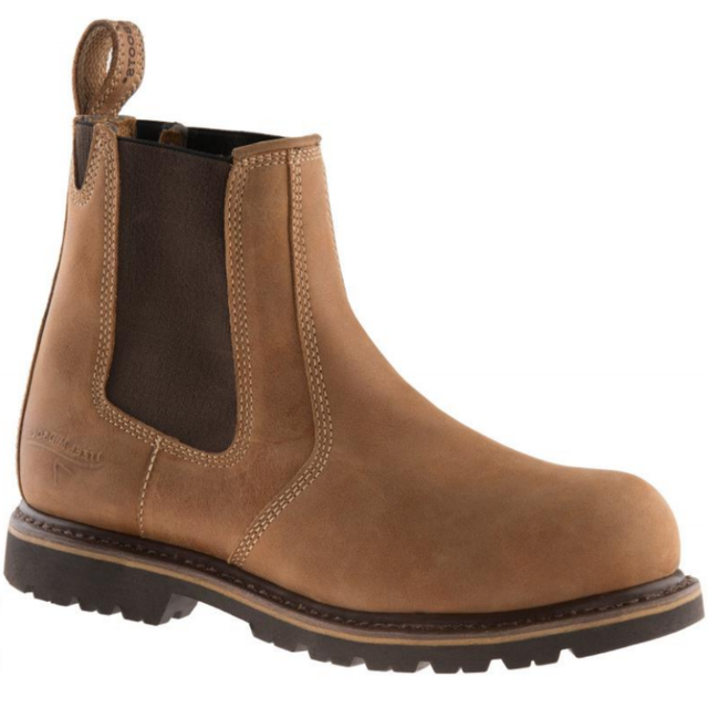 Buckler Buckbootz Light Brown Safety Dealer Boot