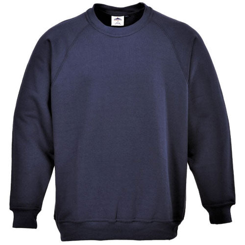 Portwest Roma Sweatshirt 300g Crew Neck UPF 40+ Sun Protection