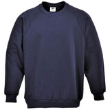 Portwest Roma Sweatshirt 300g Crew Neck UPF 40+ Sun Protection