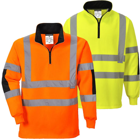 Xenon Rugby Sweatshirt 1/4 Zip Class 3 Railspec