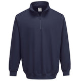 Portwest B309 Sorrento Zip Neck Sweatshirt Corporate Casual Work