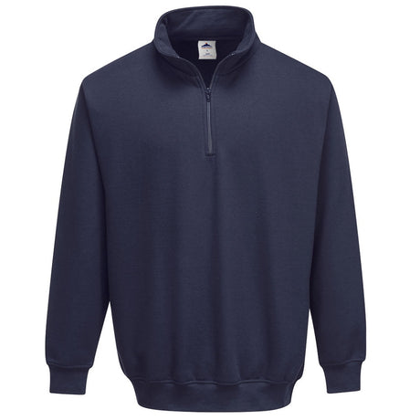Portwest B309 Sorrento Zip Neck Sweatshirt Corporate Casual Work