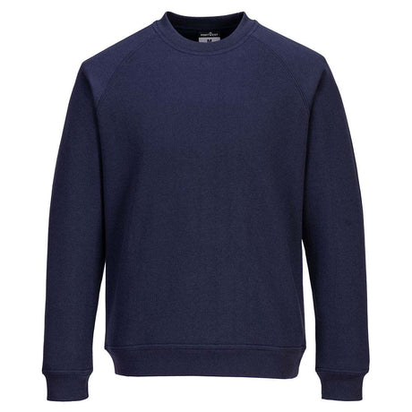 Portwest B330 Roma Women's Sweatshirt Navy Black Work Uniform