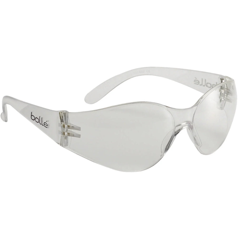 END OF LINE BANDIDO Bolle Clear Lens Wraparound Frame with Neck Cord
