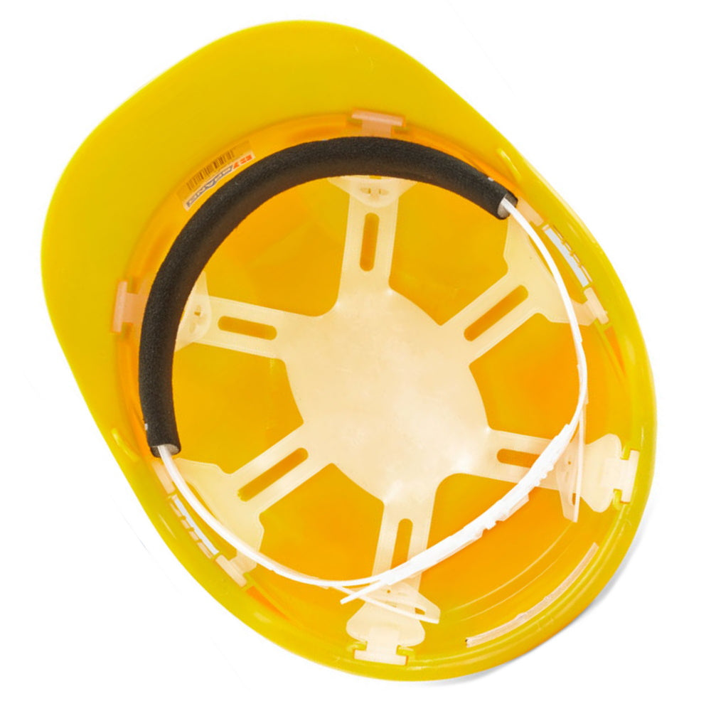 Beeswift Economy Vented Safety Helmet EN 397 Lightweight Industrial Head Protection