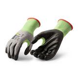 Beeswift Cut Level F Work Gloves Green PU Coated