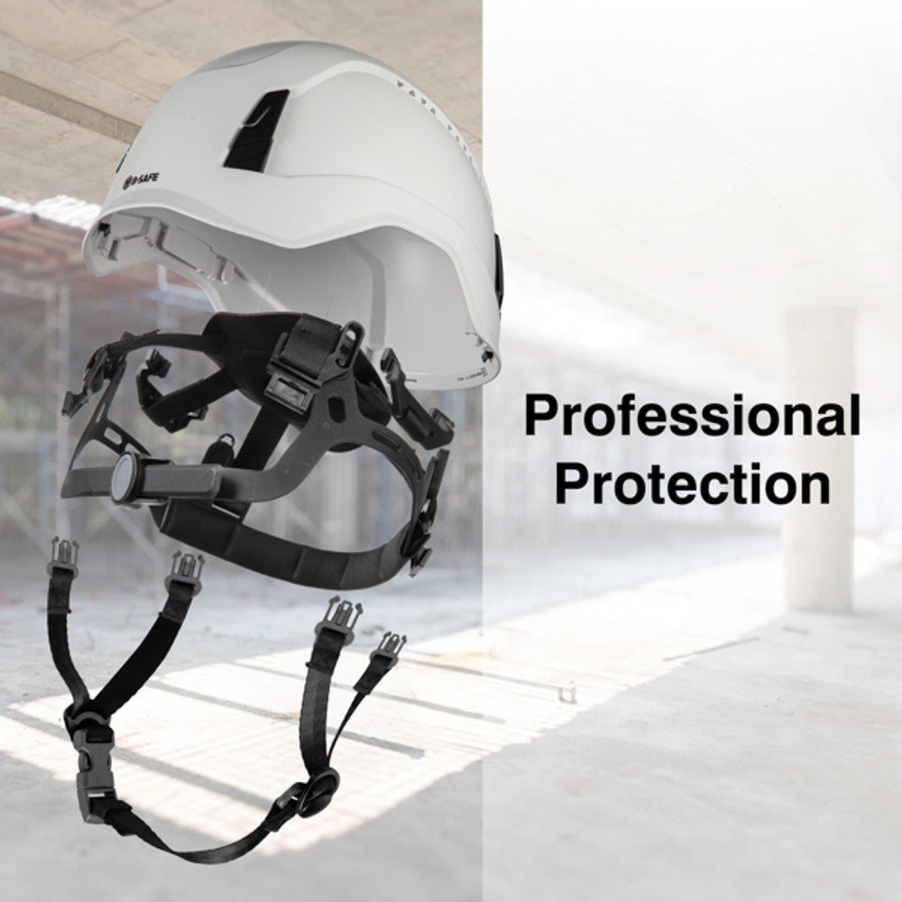 Beeswift Genesis Type 1 Vented Safety Helmet White
