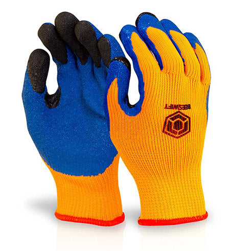 Beeswift BF3 Latex Thermo-Star Freezer Gloves Double Dip Cold Protection