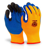 Beeswift BF3 Latex Thermo-Star Freezer Gloves Double Dip Cold Protection