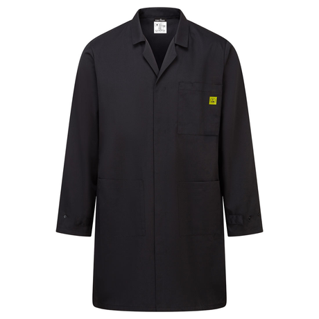 black lab coat