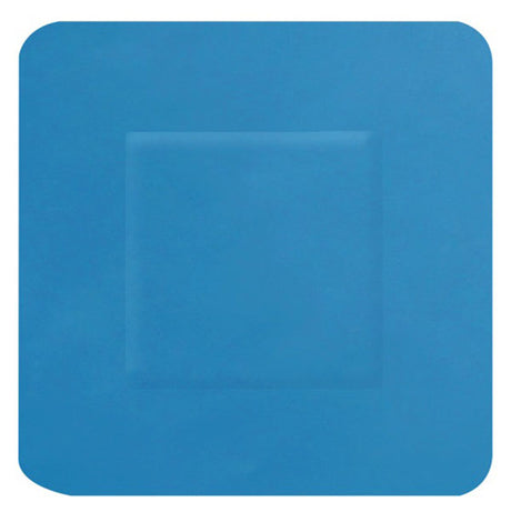 Hygioplast Detectable Square Plasters Blue 38x38mm Food Safe 100 Pack