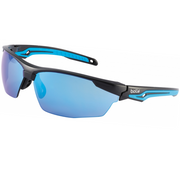 TRYON Flash Blue Lens Wrap-around Safety Glasses