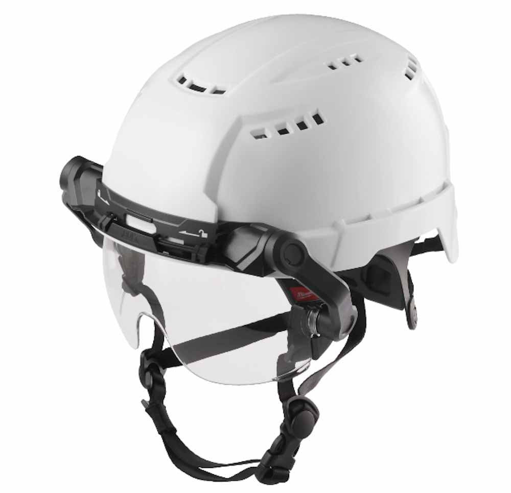 Milwaukee BOLT Universal Face Shield Panoramic Visor Clear Tinted