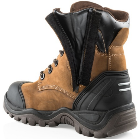 Buckler Buckshot Waterproof High Leg Side Zipper Safety Boots