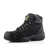 Buckler Boots BSH009BK Buckshot S3 Waterproof Safety Boot Black Crazy Horse Leather
