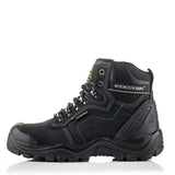 Buckler Boots BSH009BK Buckshot S3 Waterproof Safety Boot Black Crazy Horse Leather
