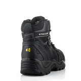 Buckler Boots BSH009BK Buckshot S3 Waterproof Safety Boot Black Crazy Horse Leather