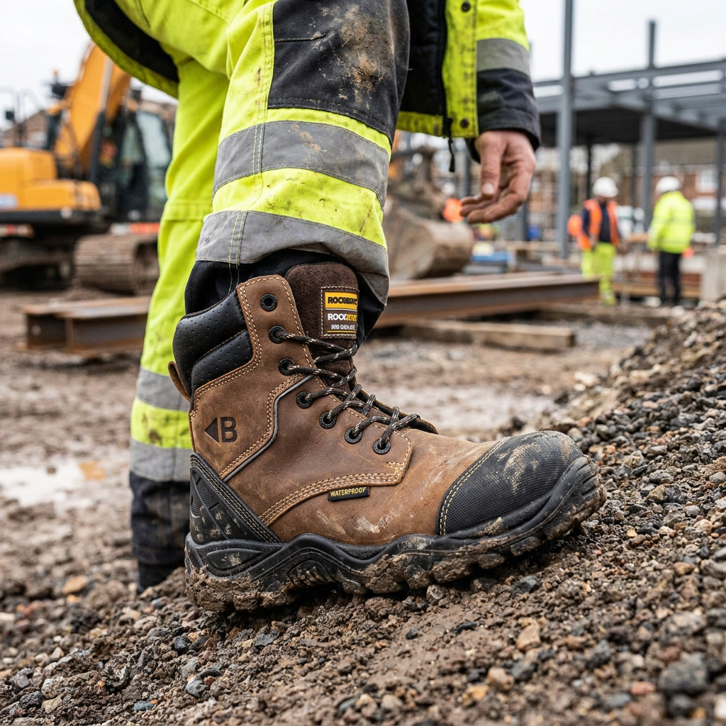 Buckbootz High Leg Safety Boots Metal-Free S3 HRO SRC