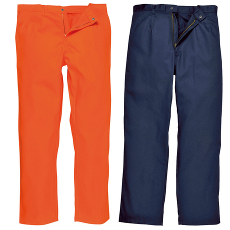 Portwest BZ30 Bizweld Flame Resistant Arc Trousers 330g Cotton Work Trousers